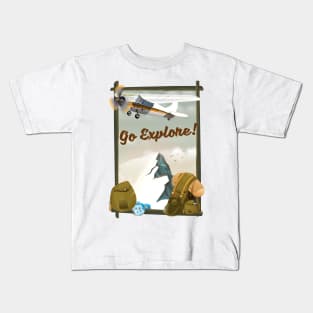 Go Explore! Kids T-Shirt